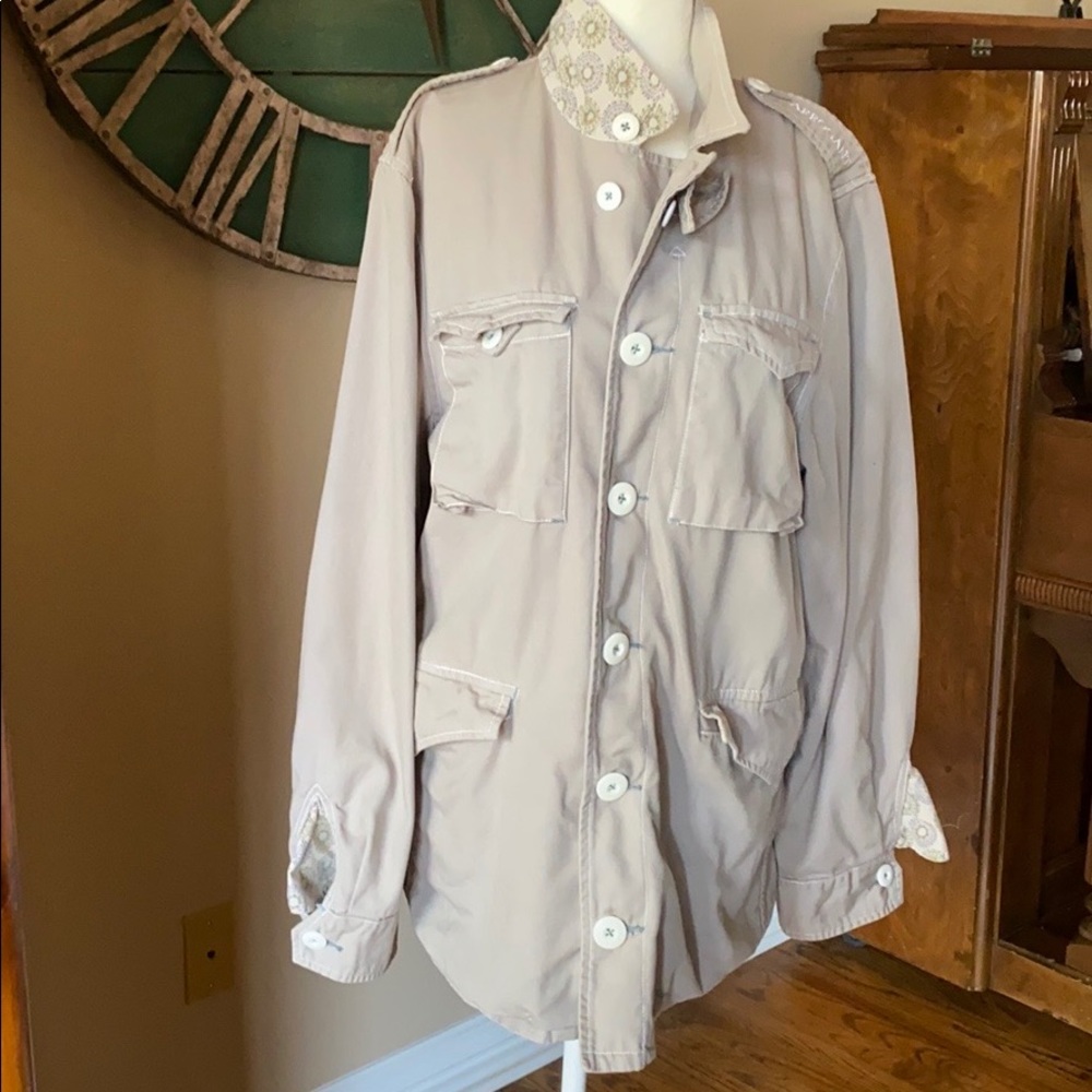 English Laundry Canvas Jacket SZ M